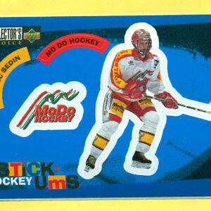 1997 Stick'Ums Upper Deck Collector's Choice Sweden  #10-Henrik Sedin