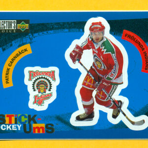 1997 Stick'Ums Upper Deck Collector's Choice Sweden  #13-Patrik Carnback