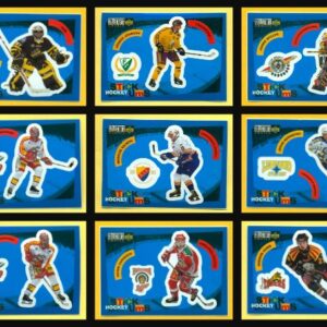 1997 Swedish Upper Deck Collector's Choice Sticker Set