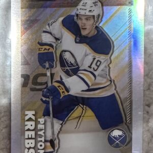 2022-23 TOPPS CHROME /99 REFRACTOR Online Exclusive #59 - Peyton Krebs