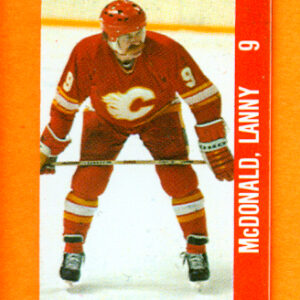 1983 Souhaits Renaissance Cards #9 Flames- Lanny Mcdonald