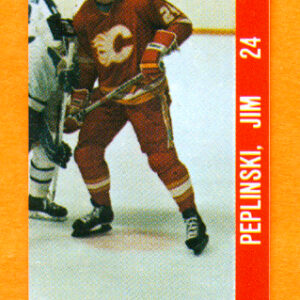 1983 Souhaits Renaissance Cards #11 Flames- Jim Peplinski