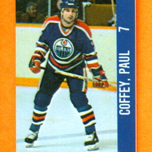 1983 Souhaits Renaissance Cards #19 Oilers- Paul Coffey