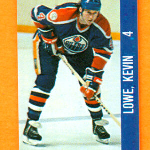 1983 Souhaits Renaissance Cards #20 Oilers- Kevin Lowe