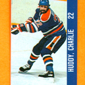 1983 Souhaits Renaissance Cards #21 Oilers- Charlie Huddy