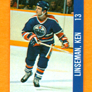 1983 Souhaits Renaissance Cards #24 Oilers- Ken Linseman