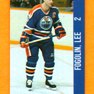 1983 Souhaits Renaissance Cards #27 Oilers- Lee Fogolin