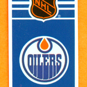 1983 Souhaits Renaissance Cards #28 Oilers- Logo