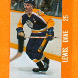 1983 Souhaits Renaissance Cards #36 Kings- Dave Lewis