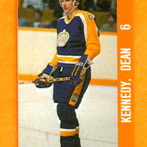 1983 Souhaits Renaissance Cards #37 Kings- Dean Kennedy