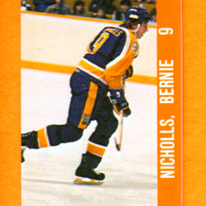 1983 Souhaits Renaissance Cards #40 Kings- Bernie Nicholls