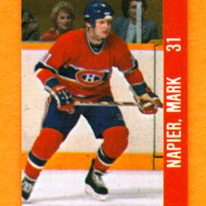 1983 Souhaits Renaissance Cards #48 Canadiens- Mark Napier