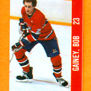 1983 Souhaits Renaissance Cards #49 Canadiens- Bob Gainey