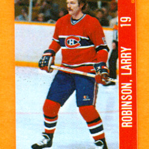 1983 Souhaits Renaissance Cards #53 Canadiens- Larry Robinson
