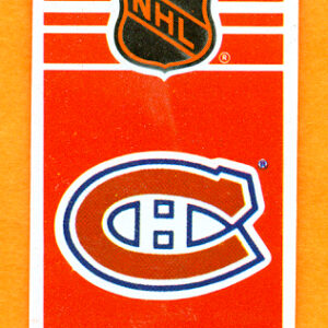 1983 Souhaits Renaissance Cards #56 Canadiens- Logo