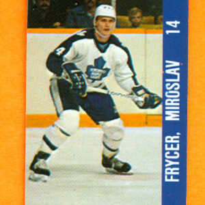 1983 Souhaits Renaissance Cards #64 Maple Leafs- Miroslav Frycer