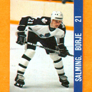 1983 Souhaits Renaissance Cards #67 Maple Leafs- Borje Salming