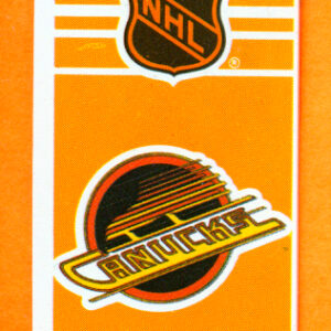1983 Souhaits Renaissance Cards #84 Canucks- Logo