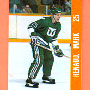1983 Souhaits Renaissance Cards #89 Whalers- Mark Renaud