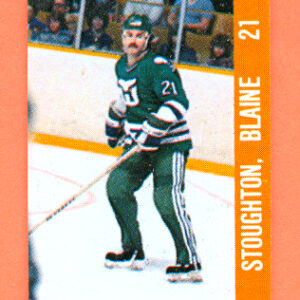 1983 Souhaits Renaissance Cards #92 Whalers- Blaine Stoughton