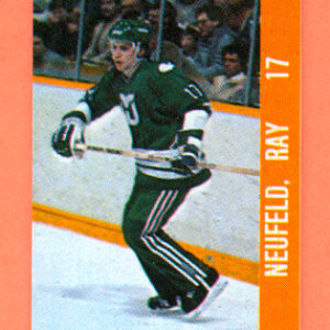 1983 Souhaits Renaissance Cards #93 Whalers- Ray Neufeld