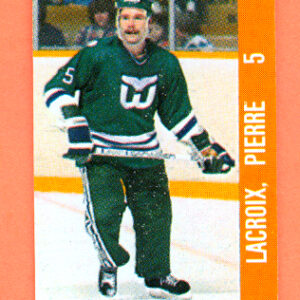1983 Souhaits Renaissance Cards #96 Whalers- Pierre Lacroix