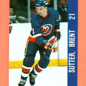 1983 Souhaits Renaissance Cards #106 Islanders- Brent Sutter