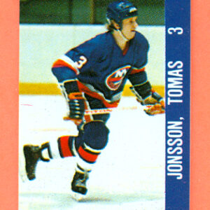1983 Souhaits Renaissance Cards #111 Islanders- Tomas Jonsson