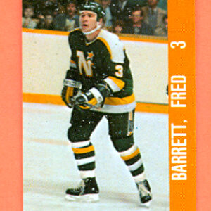 1983 Souhaits Renaissance Cards #124 North Stars- Fred Barrett