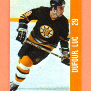 1983 Souhaits Renaissance Cards #129 Bruins- Luc Dufour