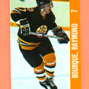 1983 Souhaits Renaissance Cards #137 Bruins- Ray Bourque