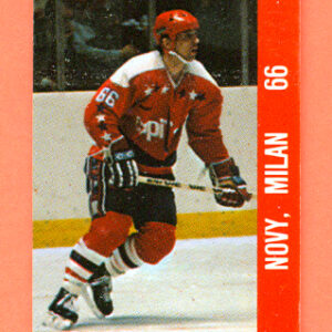 1983 Souhaits Renaissance Cards #142 Capitals- Milan Novy