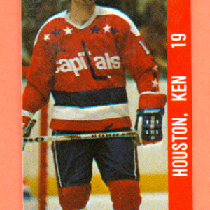 1983 Souhaits Renaissance Cards #147 Capitals- Ken Houston