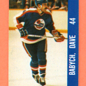 1983 Souhaits Renaissance Cards #156 Jets- Dave Babych