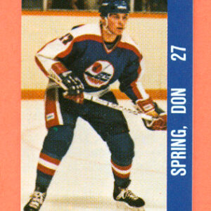 1983 Souhaits Renaissance Cards #159 Jets- Don Spring