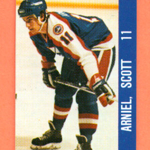 1983 Souhaits Renaissance Cards #165 Jets- Scott Arniel