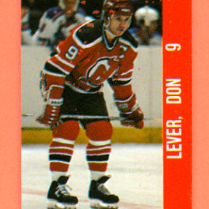 1983 Souhaits Renaissance Cards #176 Devils- Don Lever