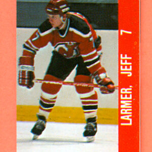 1983 Souhaits Renaissance Cards #178 Devils- Jeff Larmer