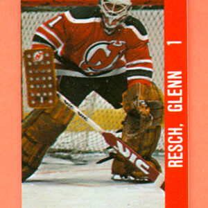 1983 Souhaits Renaissance Cards #181 Devils- Glenn-Chico Resch