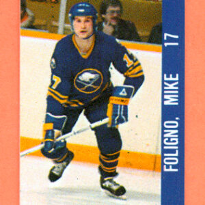 1983 Souhaits Renaissance Cards #185 Sabres- Mike Foligno