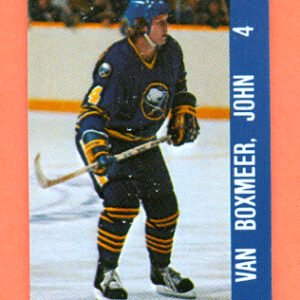 1983 Souhaits Renaissance Cards #194 Sabres- John van-Boxmeer