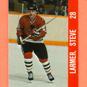 1983 Souhaits Renaissance Cards #213 Blackhawks- Steve Larmer