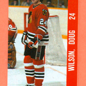 1983 Souhaits Renaissance Cards #215 Blackhawks- Doug Wilson