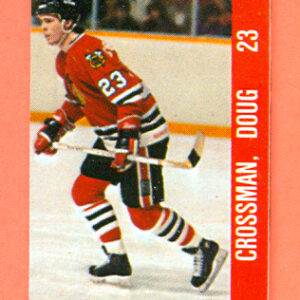 1983 Souhaits Renaissance Cards #216 Blackhawks- Doug Crossman
