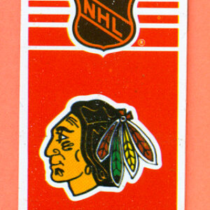 1983 Souhaits Renaissance Cards #224 Blackhawks- Logo
