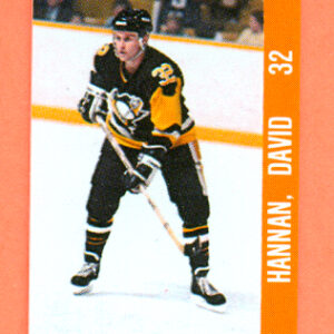 1983 Souhaits Renaissance Cards #227 Penguins- Dave Hannan