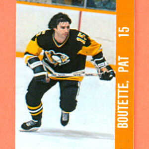 1983 Souhaits Renaissance Cards #234 Penguins- Pat Boutette