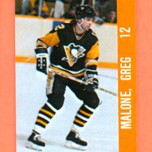 1983 Souhaits Renaissance Cards #236 Penguins- Greg Malone