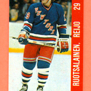 1983 Souhaits Renaissance Cards #241 Rangers- Reijo Ruotsalainen
