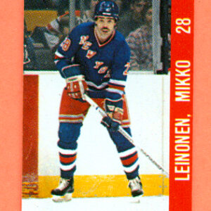 1983 Souhaits Renaissance Cards #242 Rangers- Mikko Leinonen
